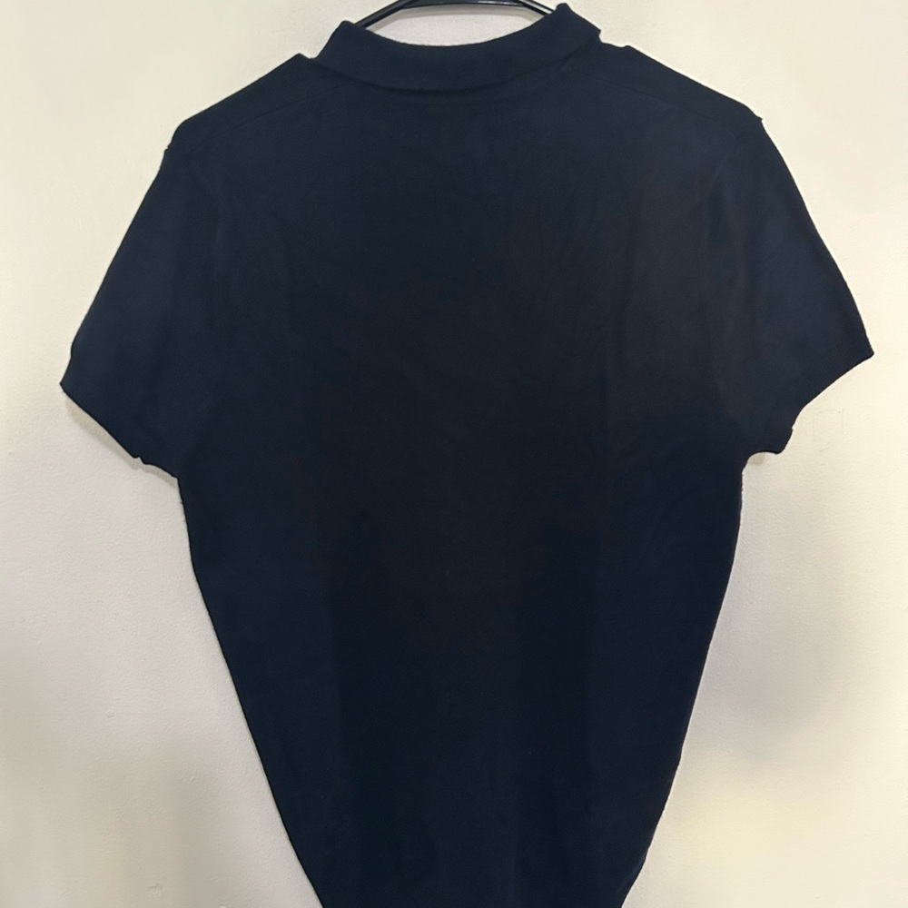 Zara Midnight Blue Polo Shirt - Picture 2 of 4